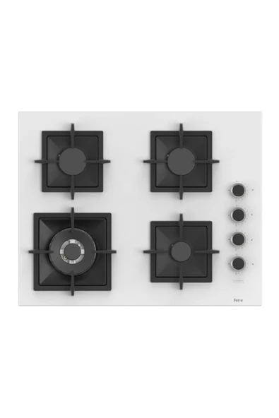 Bosch &Ferre Daylight Wok Bek - Döküm Izgara 3 lü Ankastre Set (HBF011BV1T - SC406 - D087) 65 cm Ocak - Resim 3