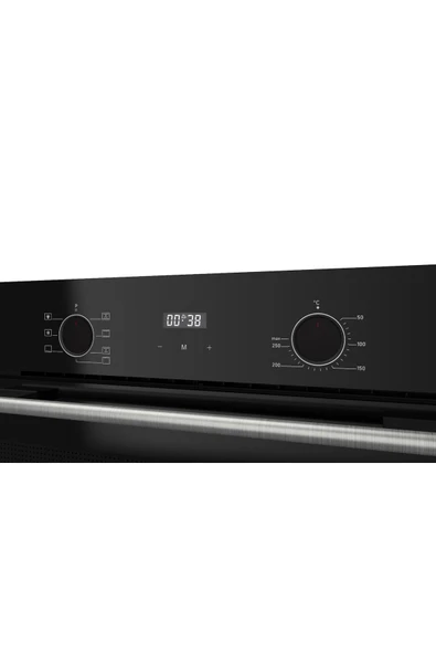 Ferre Flowart Evolis Pro Siyah 3'lü Ankastre Set ( QBL63CS-RS035-D063 ) - Resim 7