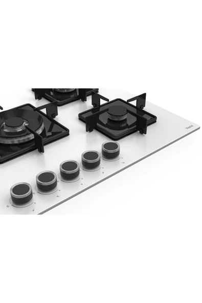 Ferre Flowart Florenz Elite Beyaz 3'lü Ankastre Set ( QBL63CB-SS036-D081 ) - Resim 6