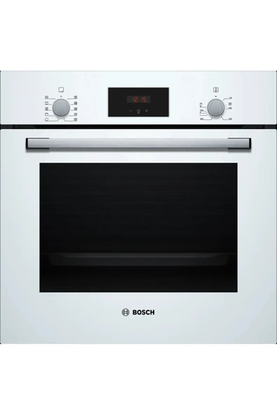Bosch &Ferre Whiteline Wok Bek - Döküm Izgara 3lü Ankastre Set (HBF512BW1T - SC406 - D087) 65 cm Ocak - Resim 2