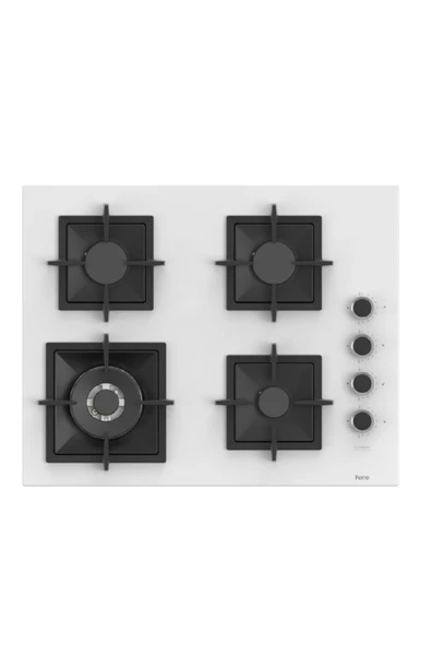 Siemens &Ferre Podence Wok Bek -Döküm Izgara 3 lü Ankastre Set (HB012FBW1T - SC406 -D087 ) 65 cm Ocak - Resim 3