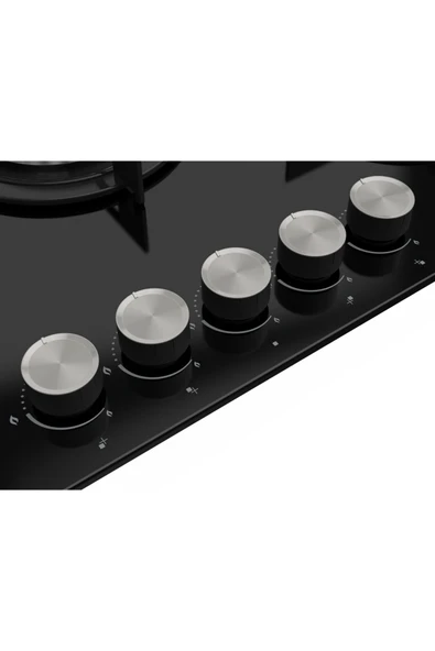 Ferre Flowart Evolis Elite Siyah 3'lü Ankastre Set ( QBL63CS-RS035-D080 ) - Resim 6