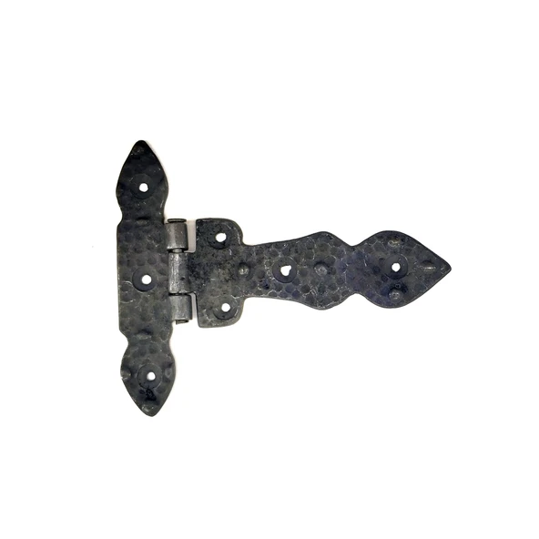 Antika Tarz Dekoratif Pirinç Kuyruklu Düğmeli Menteşe No1 - 117x142 mm, Oksit - Resim 2