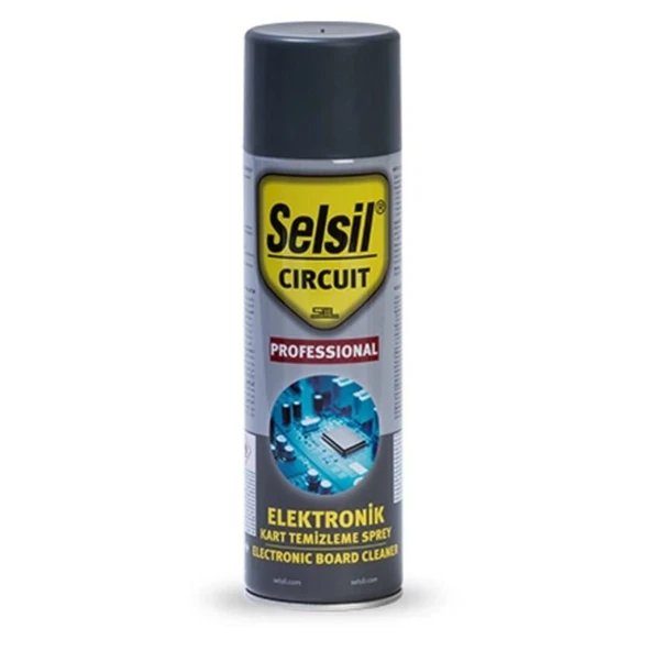 Selsil Elektronik Devre Kart Temizleyici 200 ml Yağsız - Resim 5