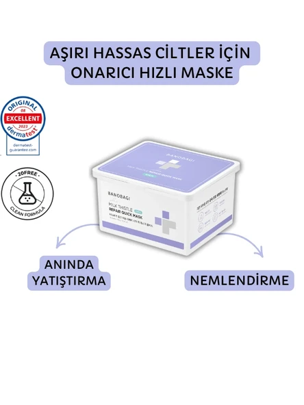 Banobagi Milk Thistle Repair Cica Quick Mask Plus ürün görseli 1