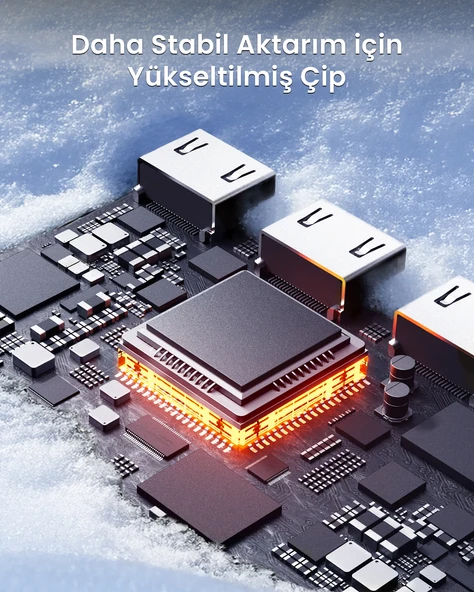 UGREEN 3-in-1 4K@60Hz HDMI Uzaktan Kumandalı Switch, 55857 - Resim 6