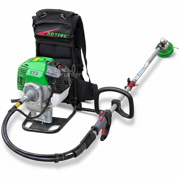 Active 1550005 5.5Z Brutale Sırt Tipi Benzinli Motorlu Tırpan 3.3Hp ürün görseli