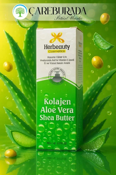 HerBeauty Aloevera + Shea Butter + Kolajen Krem 150 ML ürün görseli