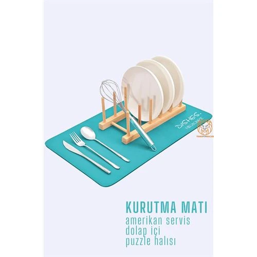 Bulaşık Durulama Kurutma Matı Süzücü Emici D.Reohouri Design ürün görseli