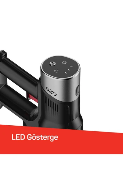 MagiClean Flex Dikey Şarjlı Süpürge Siyah - AR4209 - Resim 4