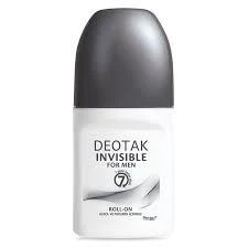 Deotak Roll-On Deodorant Invisible For Men 35 ml ürün görseli