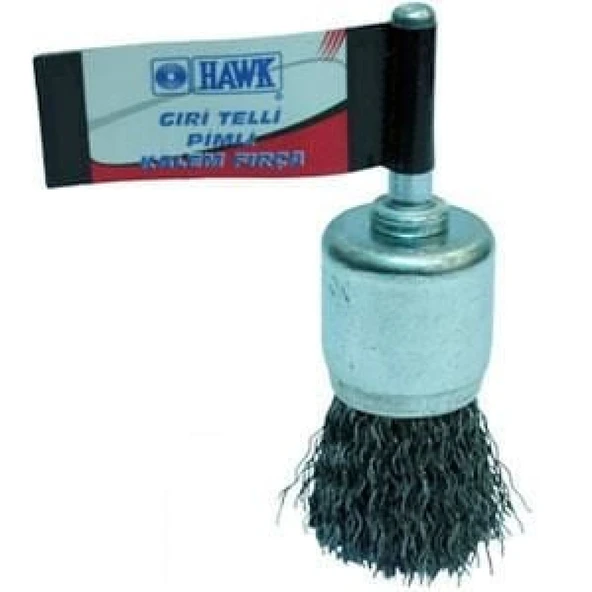 Hawk 11139 25 mm Gri Telli Pimli Kalem Fırça - Resim 5