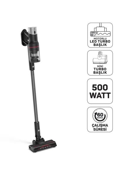 MagiClean Flex Dikey Şarjlı Süpürge Siyah - AR4209 ürün görseli