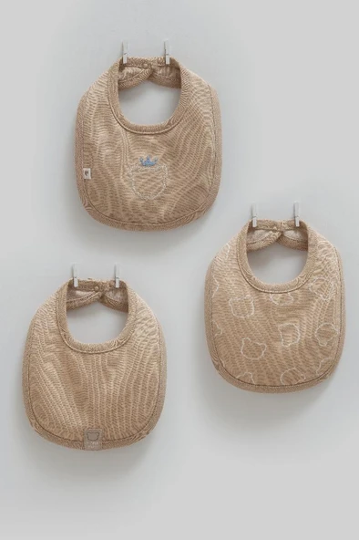 Caramell %100 Pamuk Very Cool 3'lü Mama Önlüğü CRML.ONE1874 ürün görseli