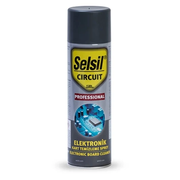 Selsil Elektronik Devre Kart Temizleyici 200 ml Yağsız - Resim 4