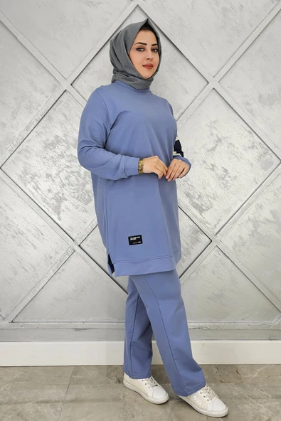 KADIN KOL CEP DETAYLI TESETTÜR TAKIM - Resim 4