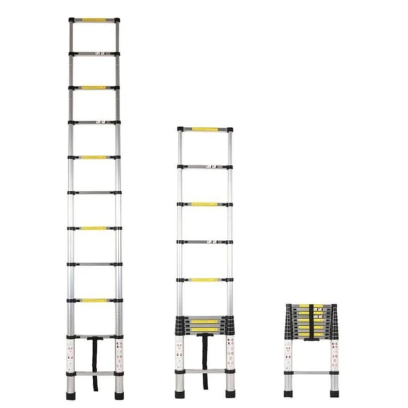 Saraylı Teleskopik Merdiven 11 Basamak 3.20 Metre - Resim 2