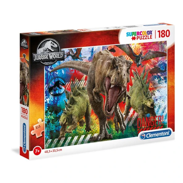 Clementoni 180 Parça Puzzle Jurrasic World - 29106 ürün görseli 1