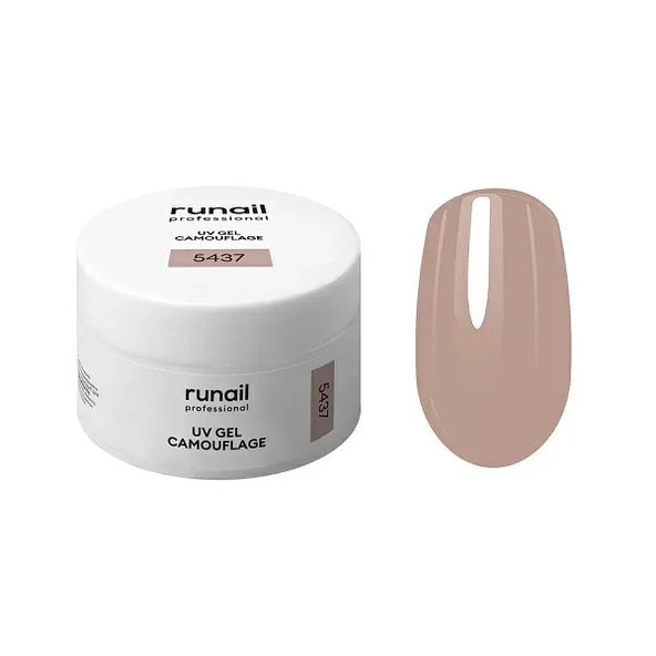 Fontenay RUNAIL Professional Kamufle UV Jel (Renk: Sakin Bej), 56 g – No: 5437 ürün görseli 1