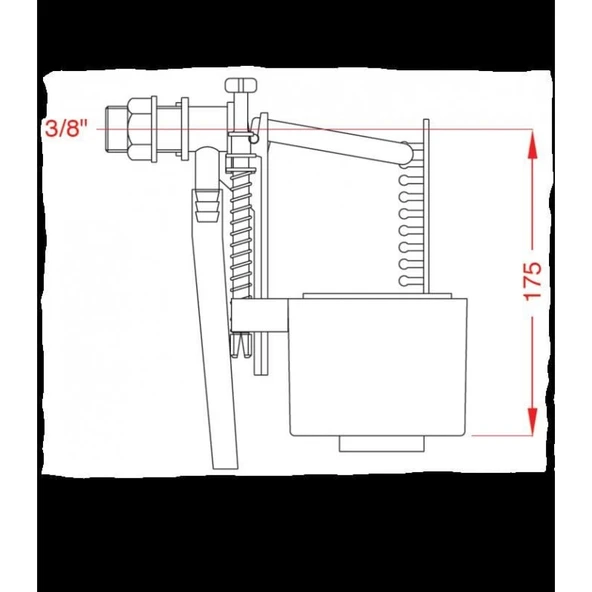 Japar 1/2 Şok Kapatmalı Flatör - Resim 6