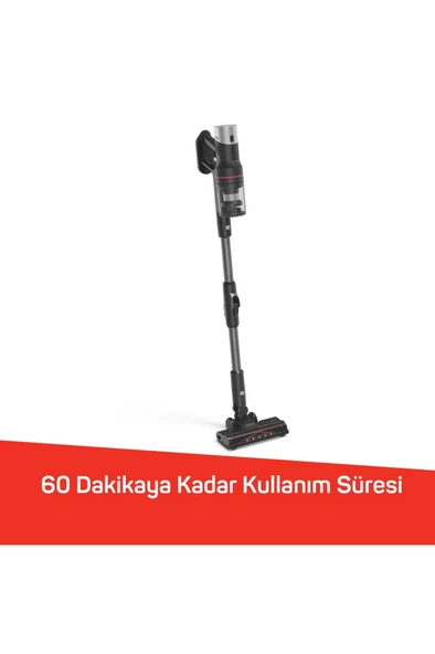 MagiClean HydroFlex Dikey Şarjlı Süpürge  Siyah - AR4210 - Resim 7