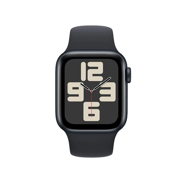 Apple Watch SE GPS + Cellular 40mm Akıllı Saat Midnight with Midnight Sport Band - Resim 2