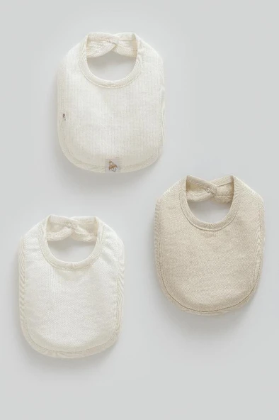 Caramell %100 Pamuk Color Word 3'lü Mama Önlüğü CRML.ONE1989 ürün görseli