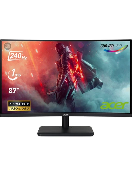 Acer Nitro ED270X UM.HE0EE.X01 27" 1 ms Full HD Curved 240 Hz Monitör ürün görseli