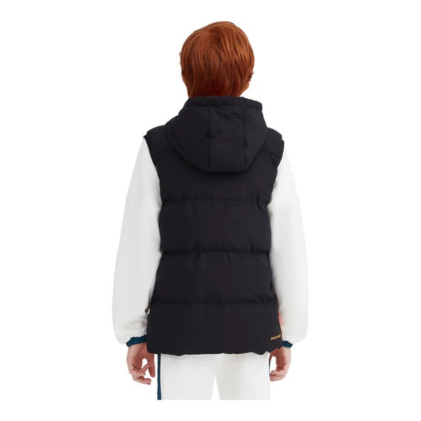 B Outerwear Padded Vest Büyük Erkek Çocuk Turuncu Yelek Sk232024-700 - Resim 5