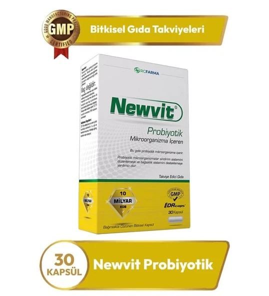 NEWVİT PROBİYOTİK KAPSÜL ürün görseli 1