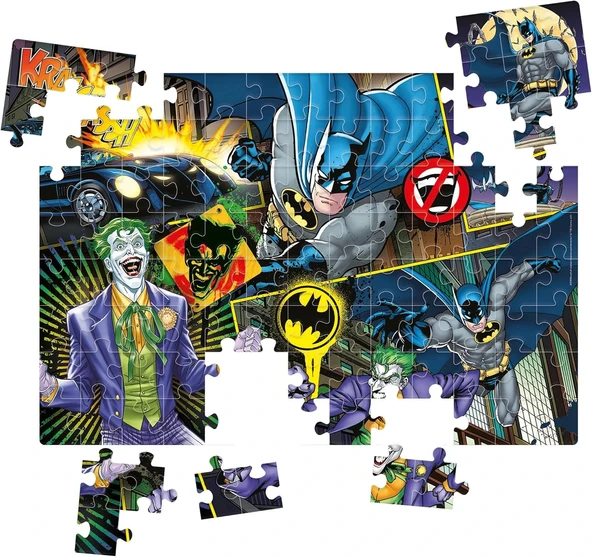 Clementoni 104 Parça Puzzle Batman - 25708 - Resim 3