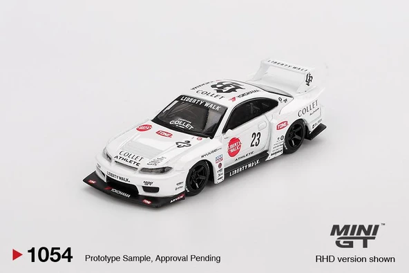 Mini GT Nissan LB-Super Silhouette S15 SILVIA ATHLETE 1054 ürün görseli