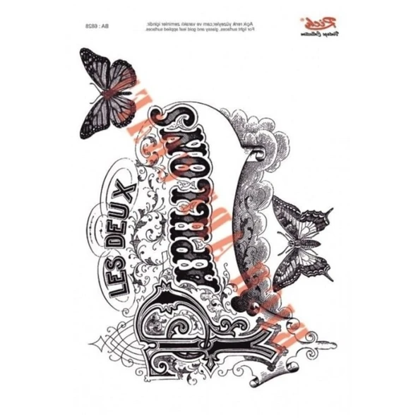 Rich 1326 Vintage Kolay Transfer 23x33 cm ürün görseli 1