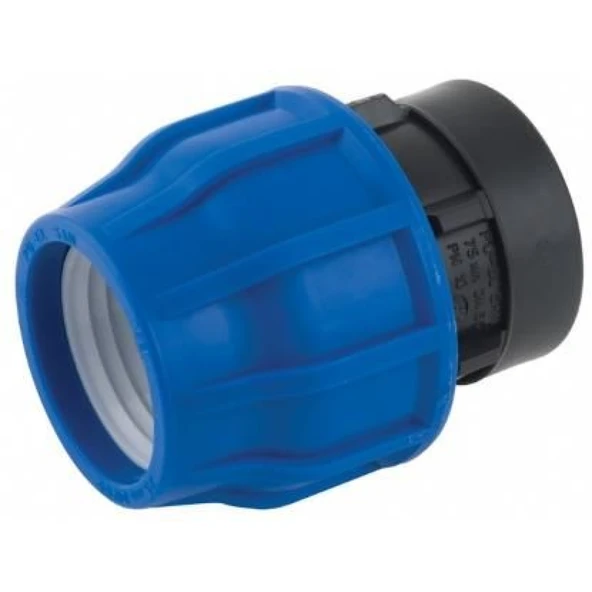 Poelsan Mavi 32X1 Kaplin Dişi Adaptör - Resim 2