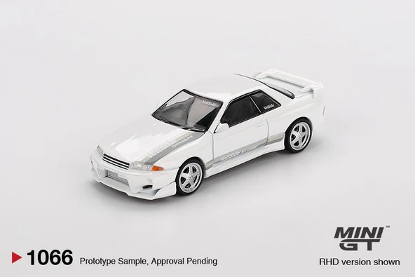 Mini GT Nissan Skyline GT-R (R32) VeilSide Combat C-I White 1066 ürün görseli