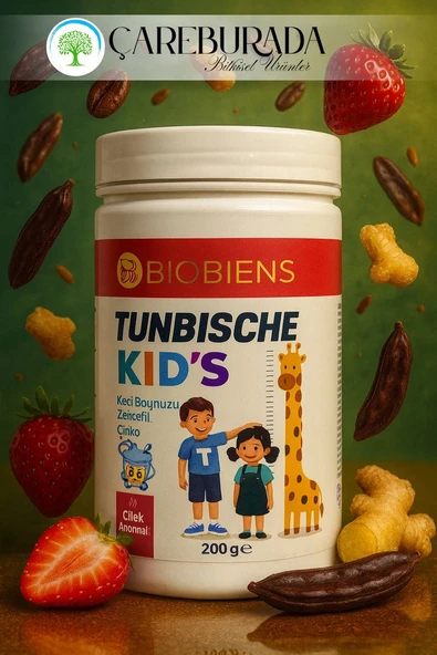 BİOBİENS TUNBİSCHE KİDS KİLO ALDIRICI BOY UZATICI 200GR. ürün görseli