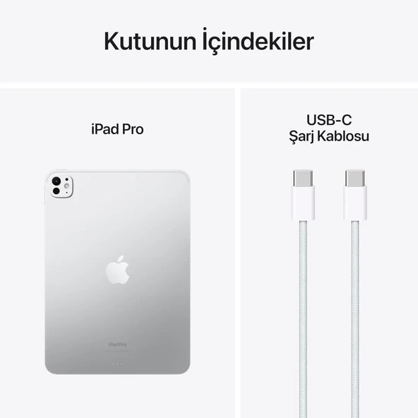 iPad Pro 7. Nesil Wi-Fi + Cellular 256 GB 11" MVW23TU/A Gümüş Tablet Outlet (Açıklamayı Okuyunuz) - Resim 5