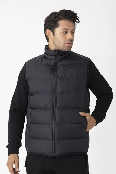 Crozwise Antrasit Erkek Outdoor Şişme Yelek - 4018-06 ürün görseli