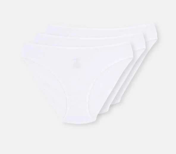 3 lü Paket Dagi Bayan Klasik Slip Külot 5113KC - Resim 4