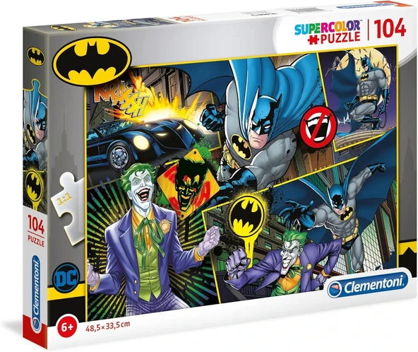 Clementoni 104 Parça Puzzle Batman - 25708 ürün görseli 1