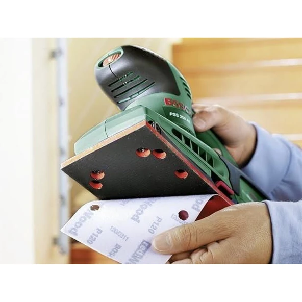 Bosch PSS 250 AE Elektrikli Titreşimli Zımpara Makinası - Resim 3