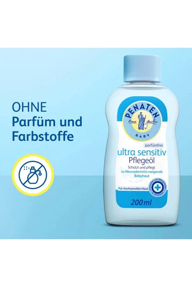 Baby Ultra Hassas Bebek Yağı 200 ml - Resim 4