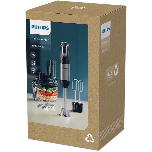 Philips 5000 Serisi El Blenderi HR2695/00 - Resim 3