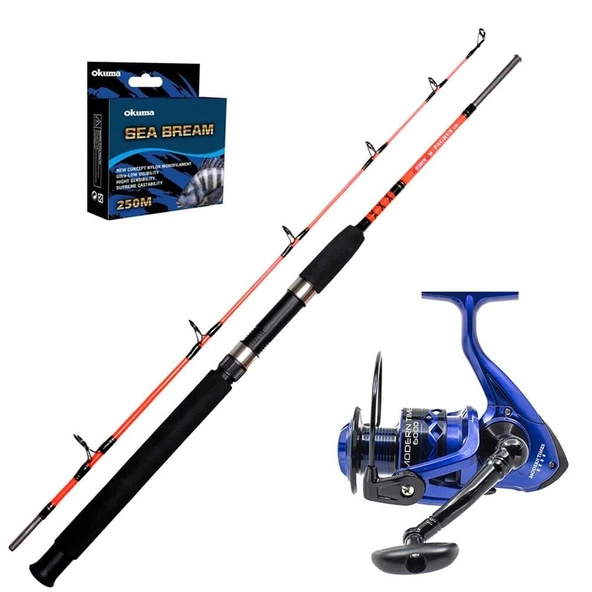 Remixon Modern Times 6000 - Remixon Pagrus 180cm Tekne Olta Seti ürün görseli