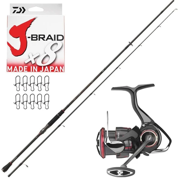 Daiwa Ballistic 274cm 14-42gr - Daiwa Fuego 23 LT 3000 Spin Olta Seti ürün görseli