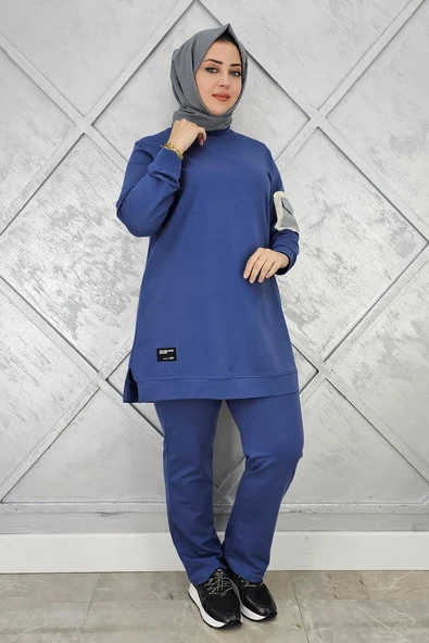 KADIN KOL CEP DETAYLI TESETTÜR TAKIM - Resim 3