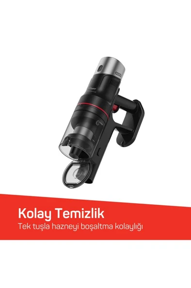 MagiClean Flex Dikey Şarjlı Süpürge Siyah - AR4209 - Resim 7