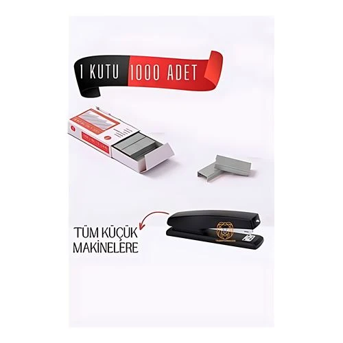 1 Kutu 1.000 Adet Küçük Zımba Teli ürün görseli 1