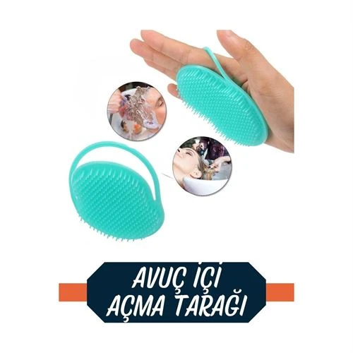 Saç Yıkama Tarağı Avuçiçi  Belgiqa Design ürün görseli