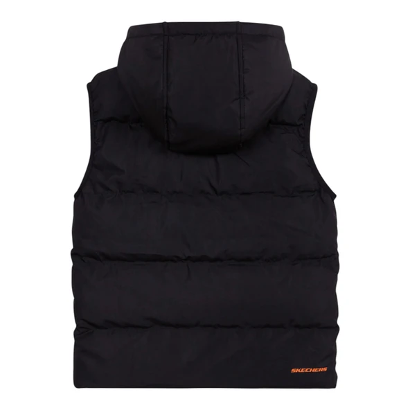B Outerwear Padded Vest Büyük Erkek Çocuk Turuncu Yelek Sk232024-700 - Resim 9